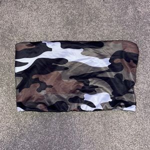 amazon camo tube top